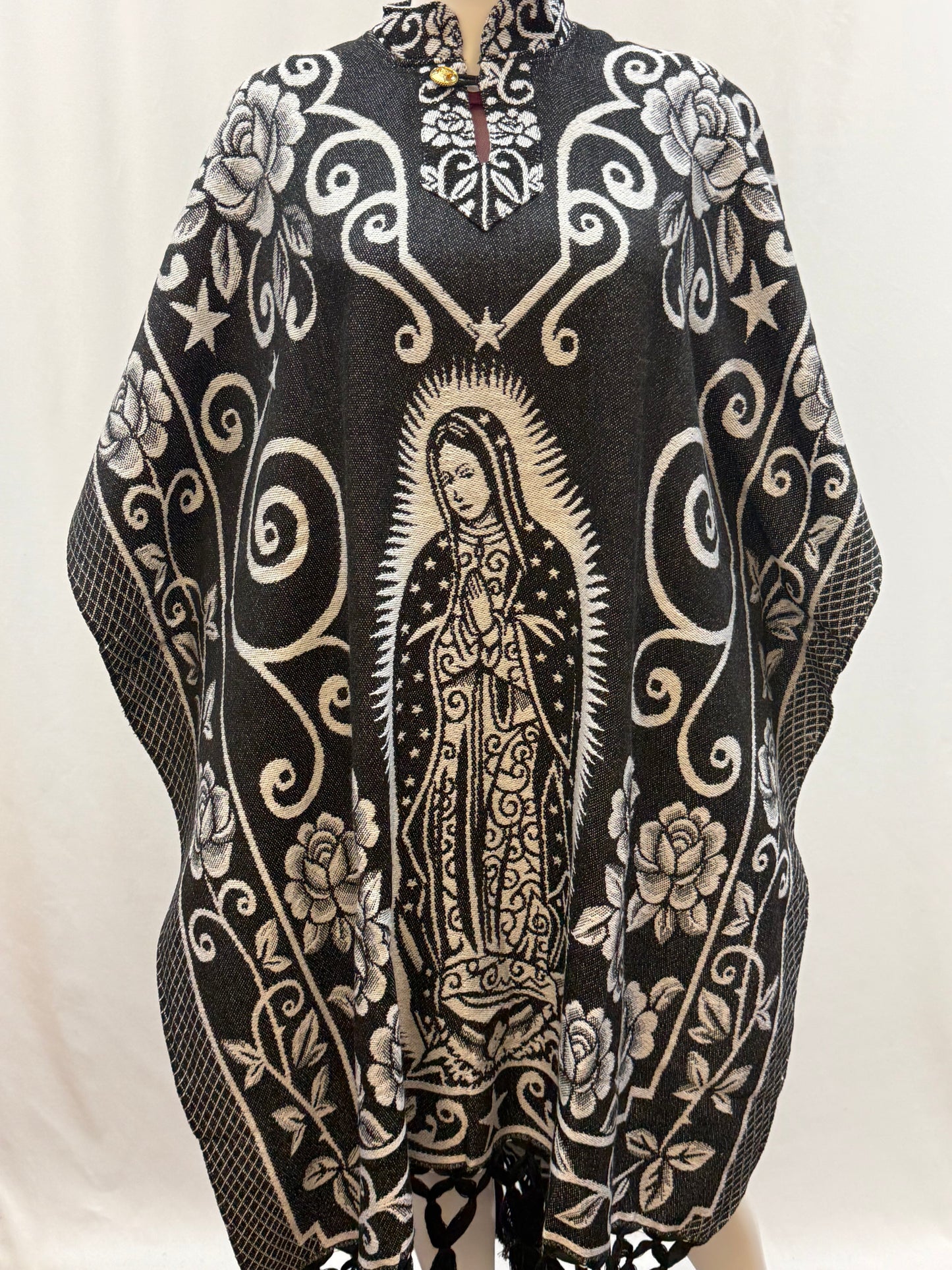 Women's Virgin of Guadalupe Poncho