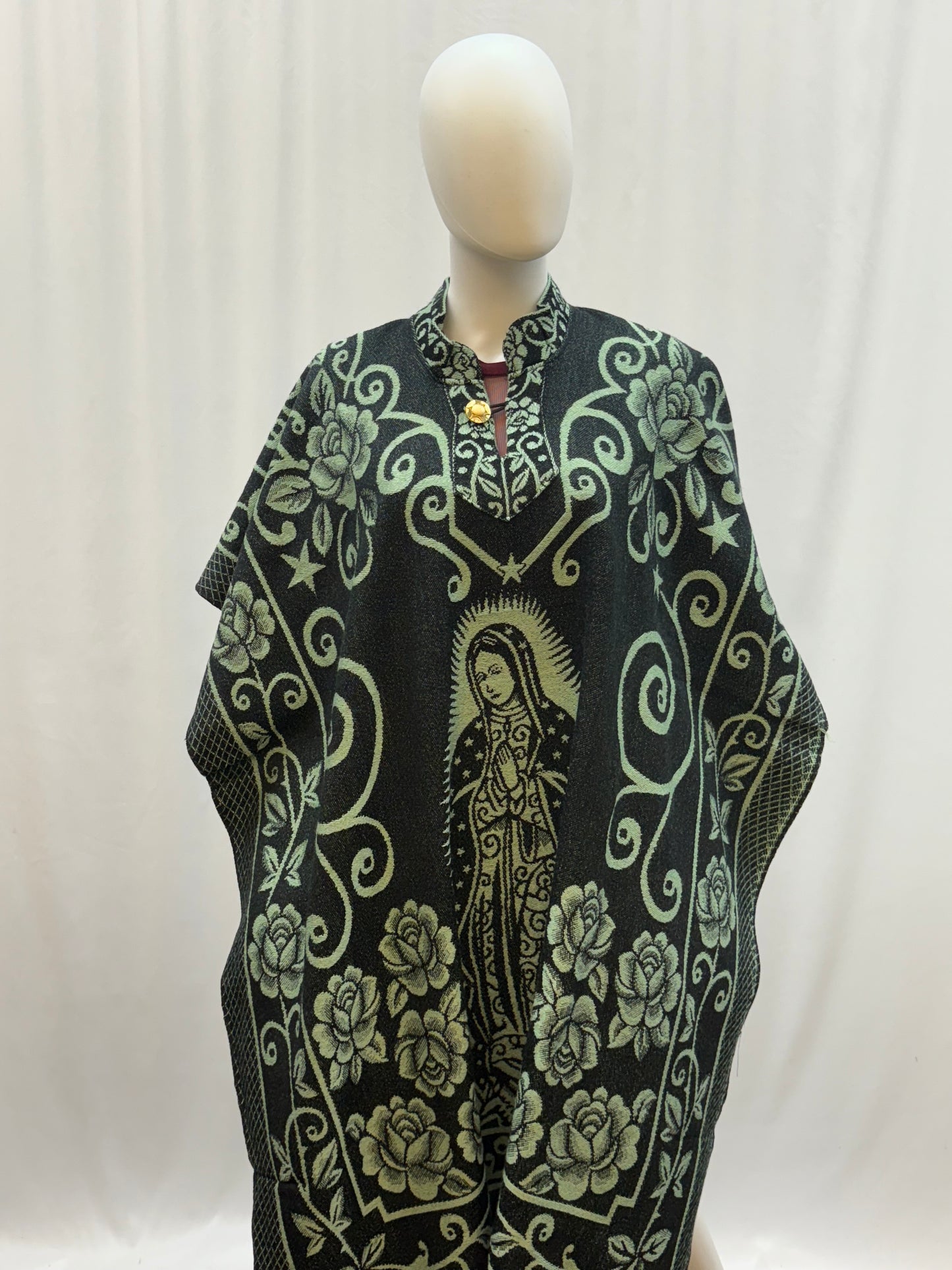 Women's Virgin of Guadalupe Poncho