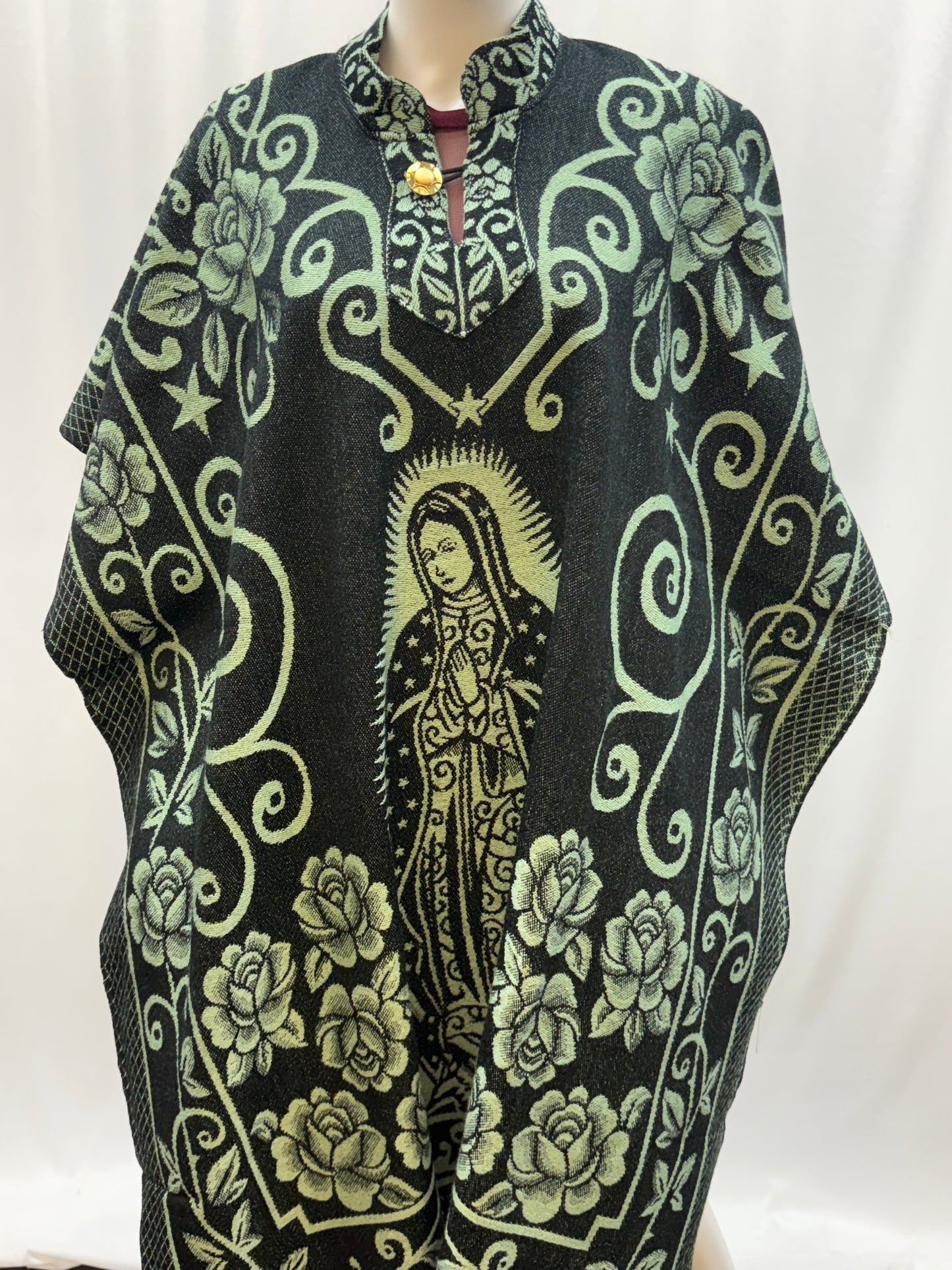 Women's Virgin of Guadalupe Poncho