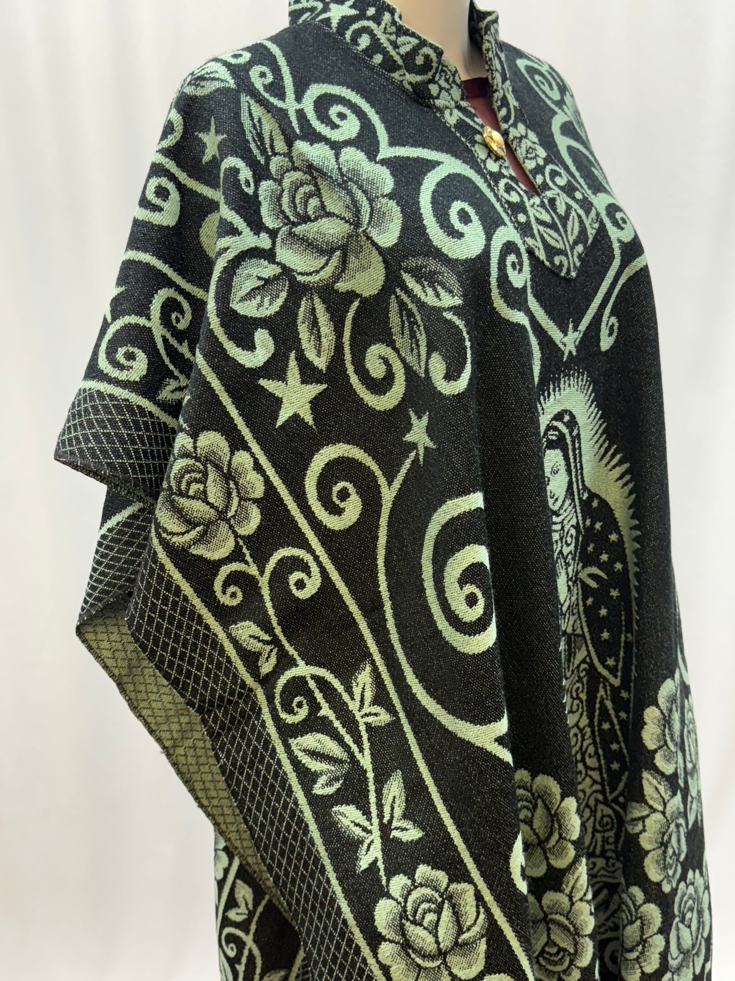 Women's Virgin of Guadalupe Poncho