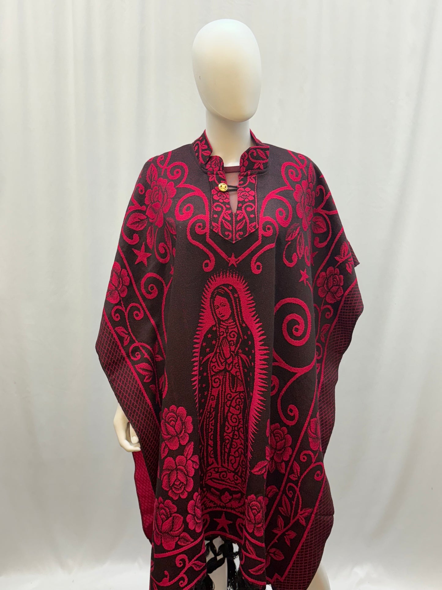 Women's Virgin of Guadalupe Poncho