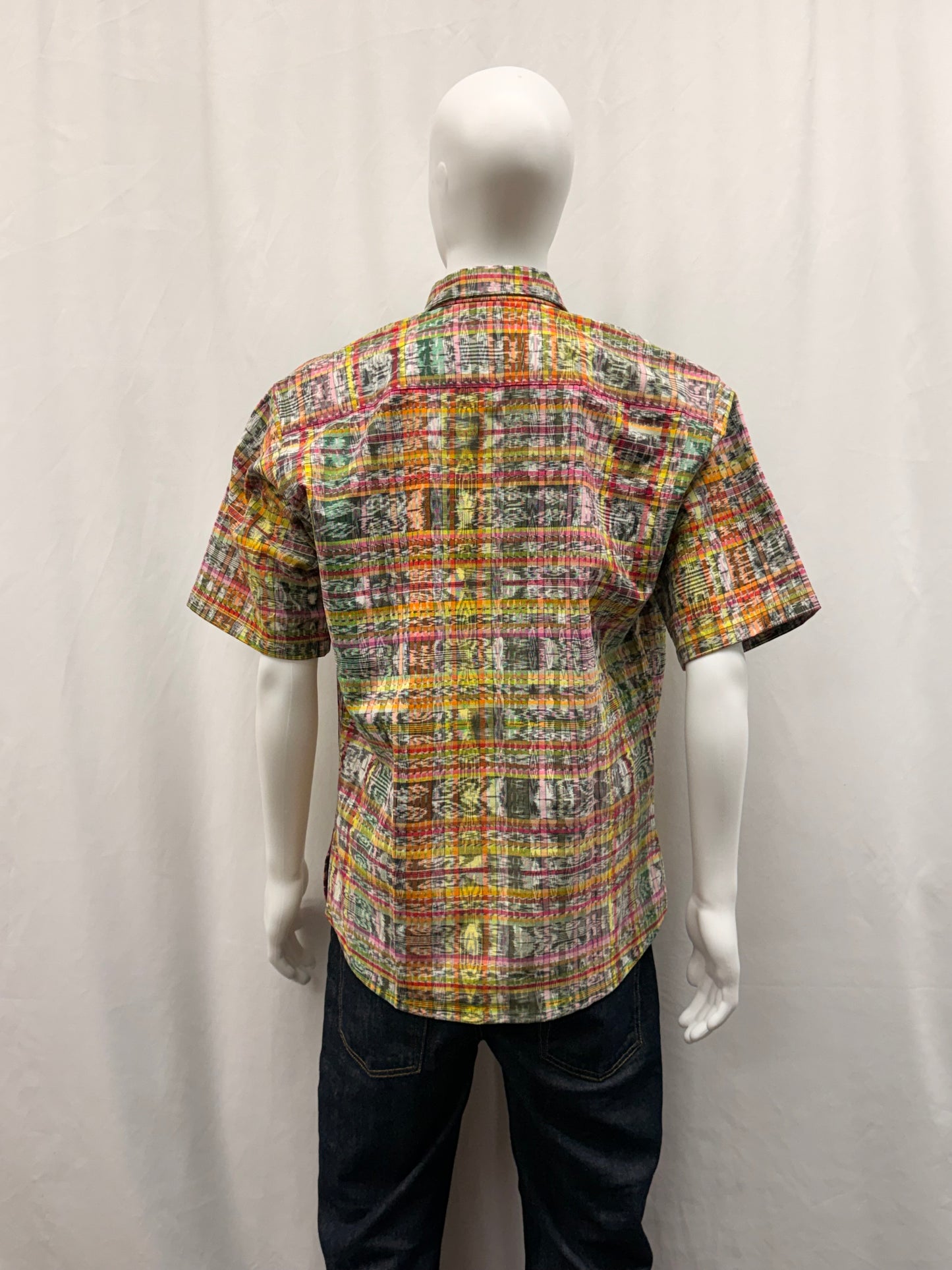 Men's Guatemalan Hand Woven Textile Shirt