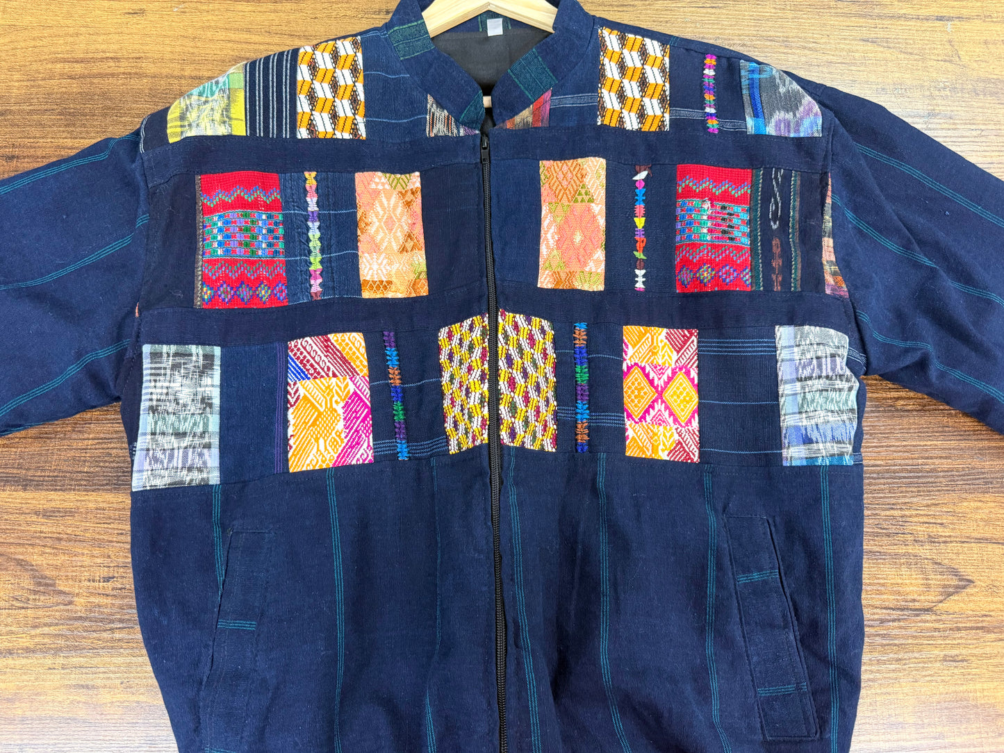 Men's Guatemalan Handwoven Huipil Jacket