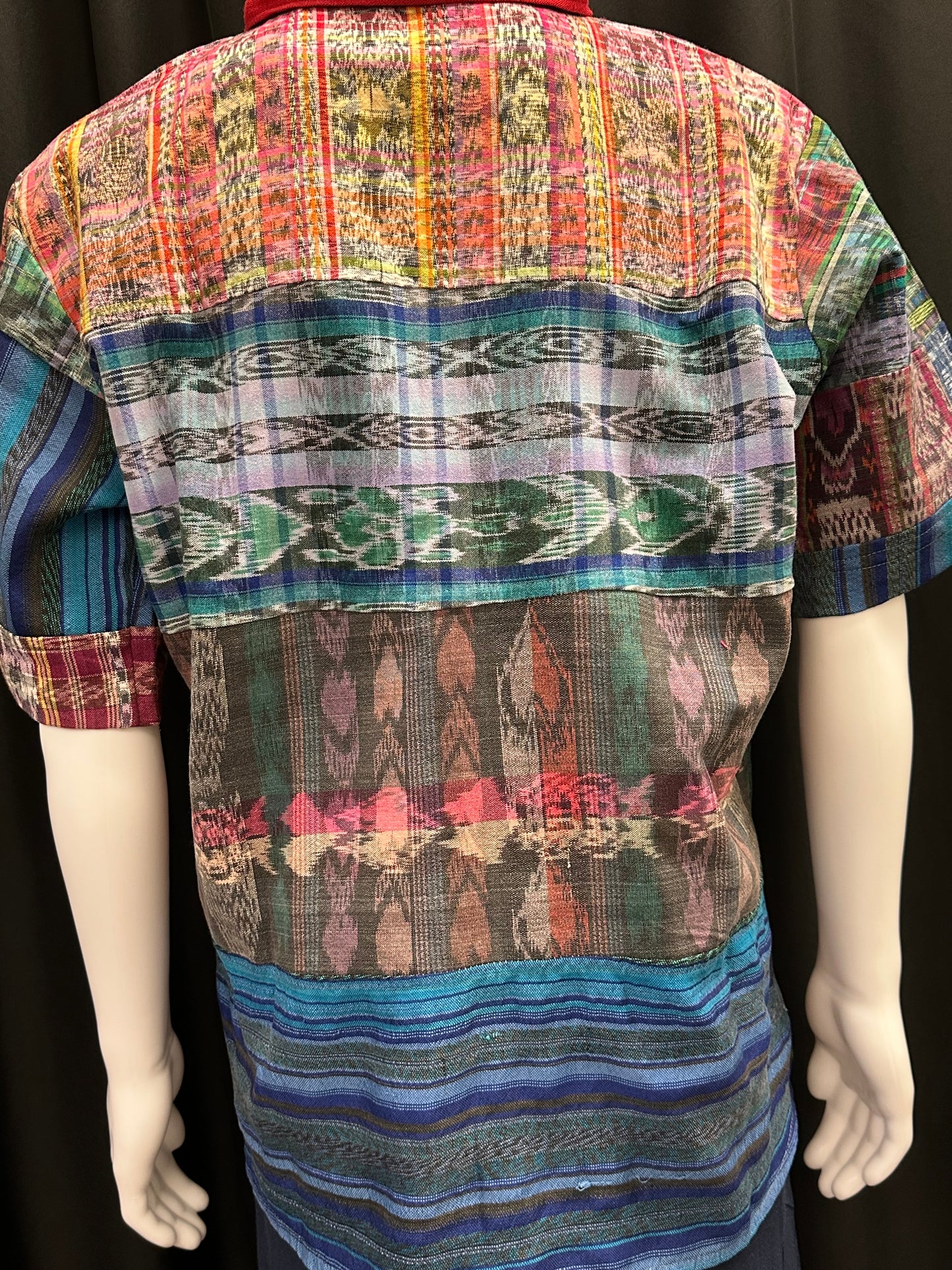 Men's Guatemalan Huipil Woven Shirt