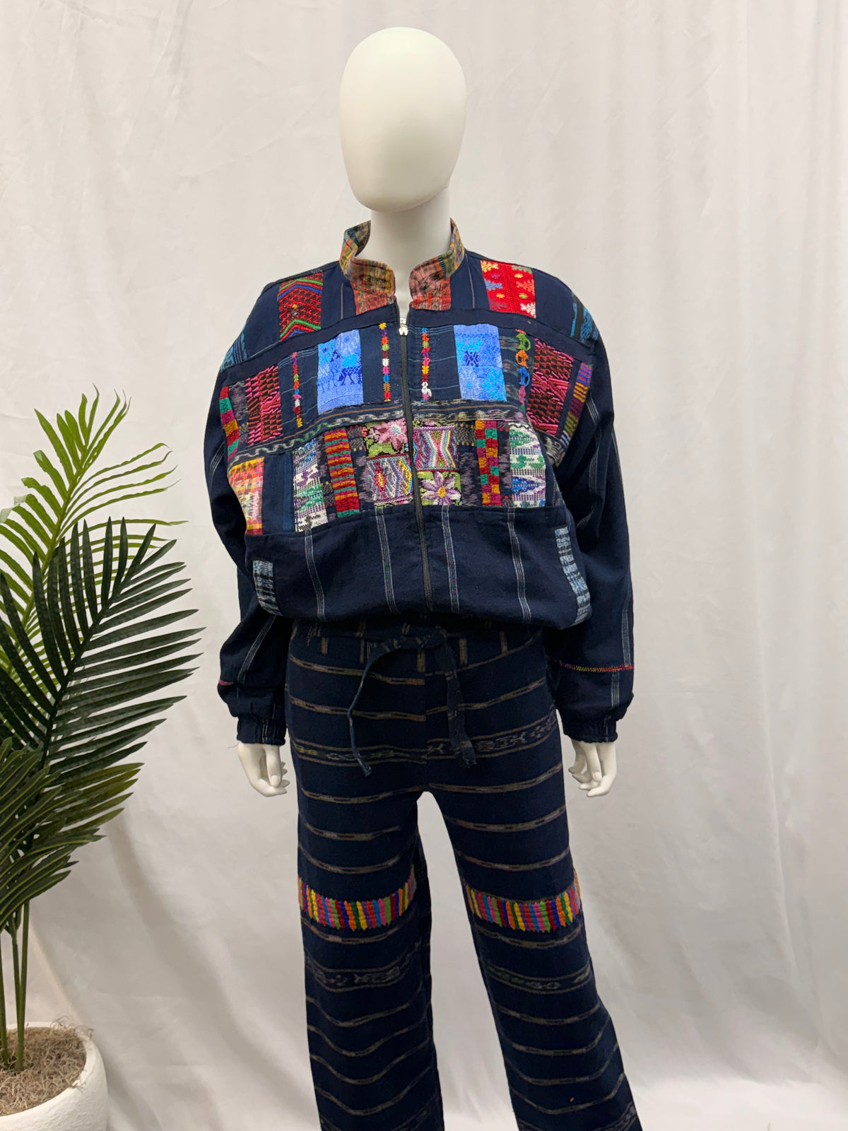 Women's Hand Woven Patchwork Jacket
