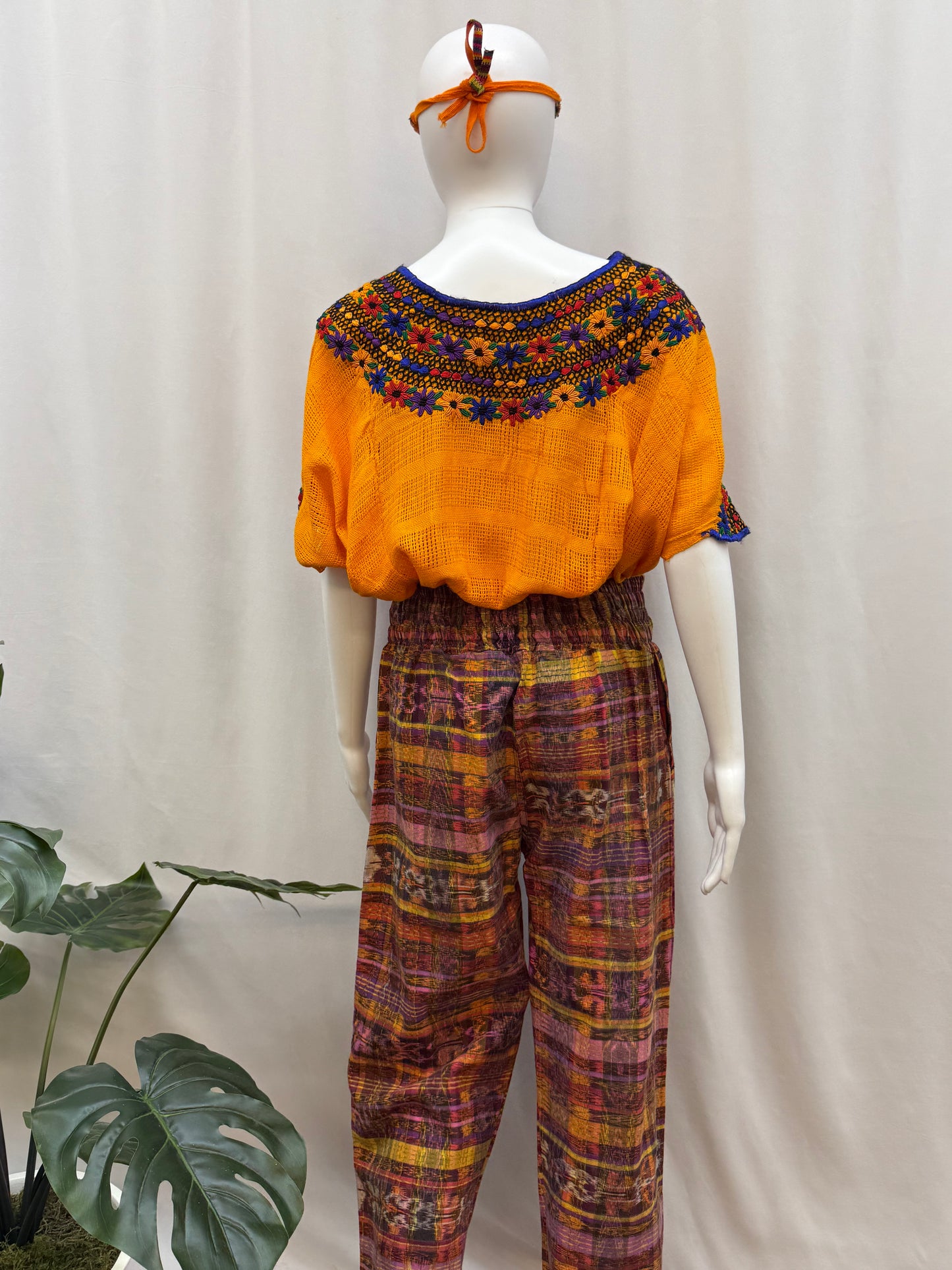 Guatemalan Handwoven Floral Huipil
