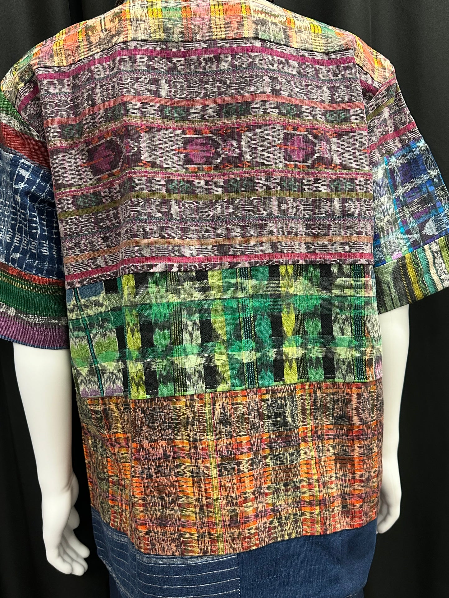 Men's Guatemalan Huipil Woven Shirt