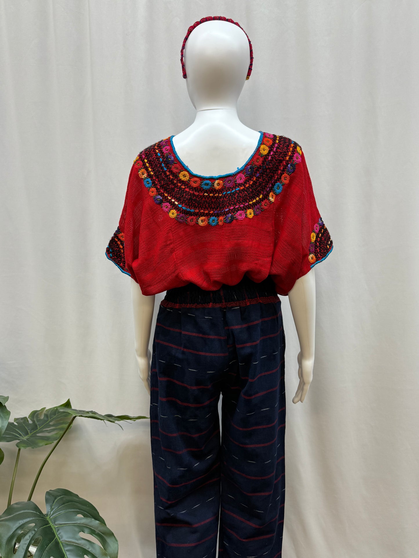 Guatemalan Handwoven Floral Huipil