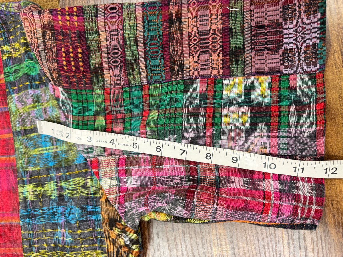 Men's Guatemalan Hand Woven Patchwork Shirt