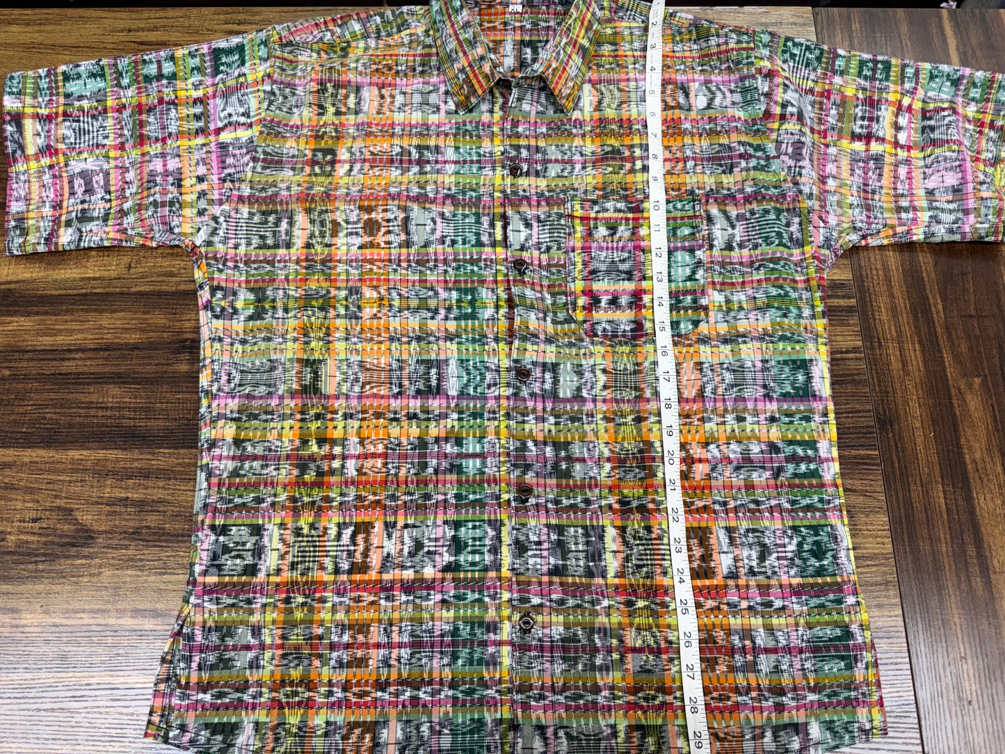 Men's Guatemalan Hand Woven Textile Shirt