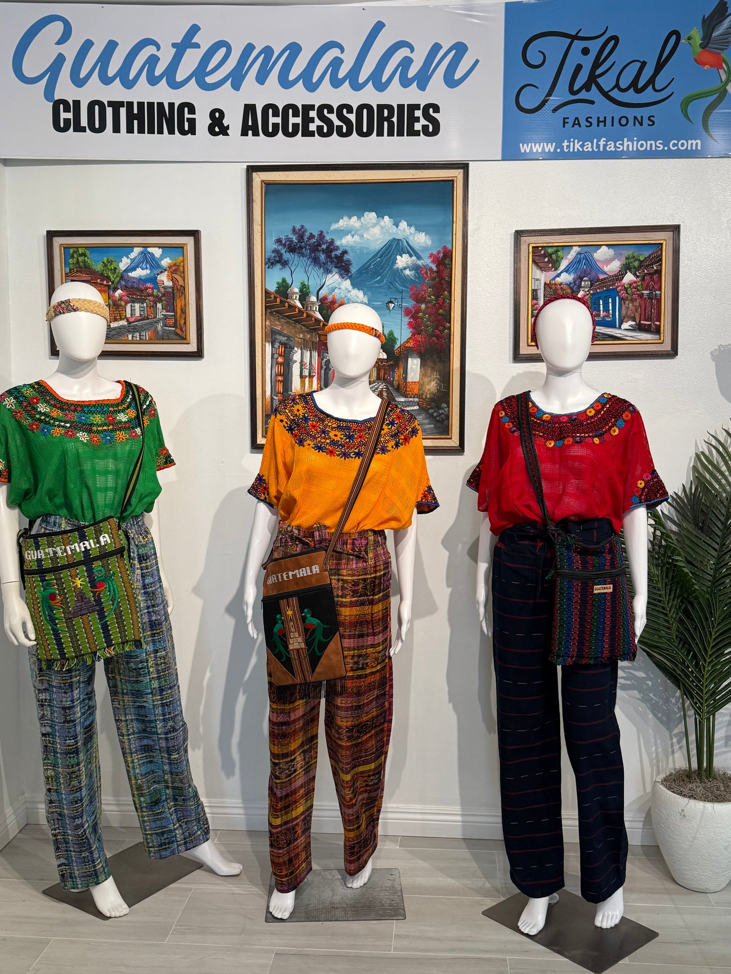 Guatemalan Handwoven Floral Huipil