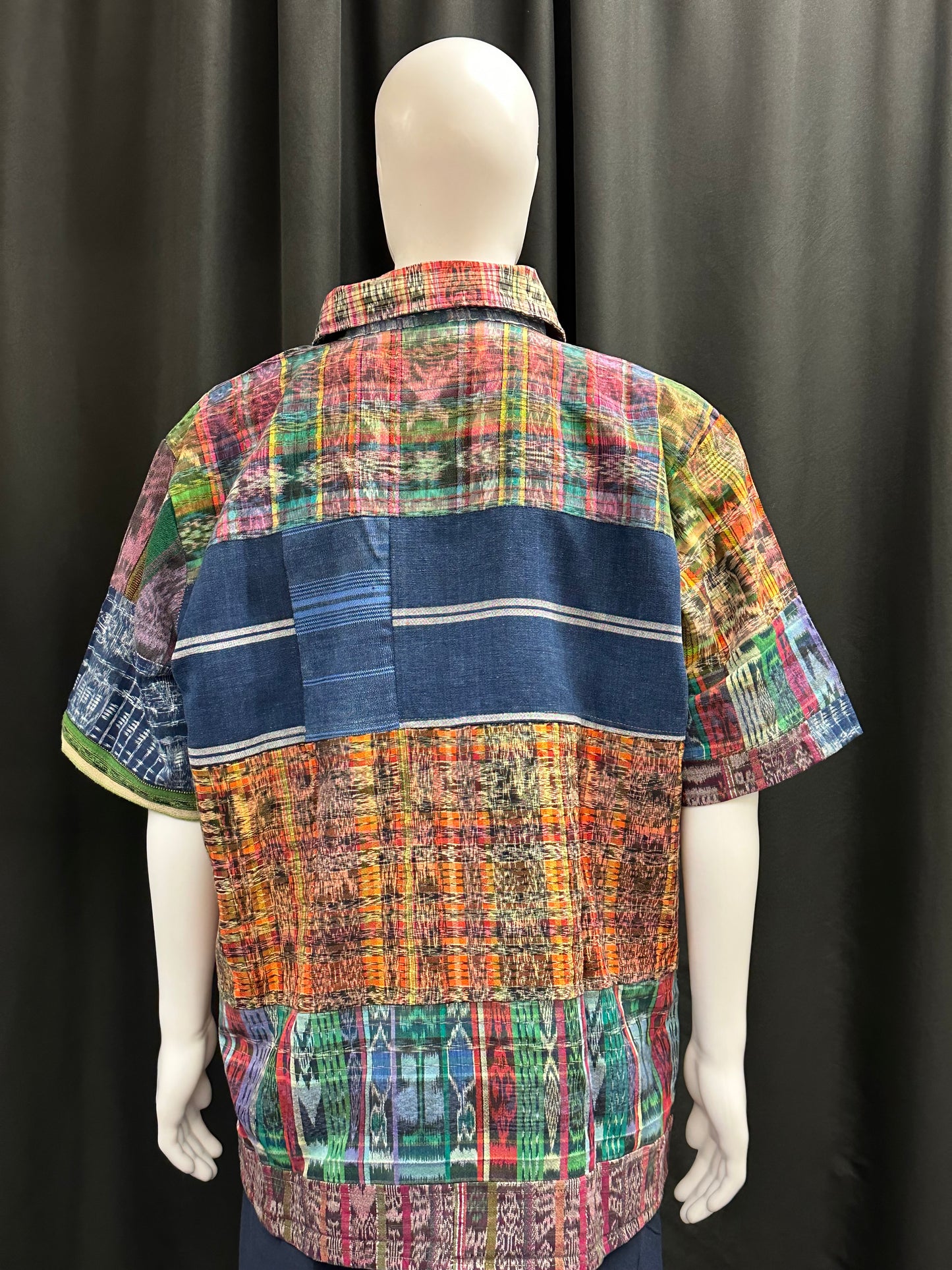 Men's Guatemalan Huipil Woven Shirt