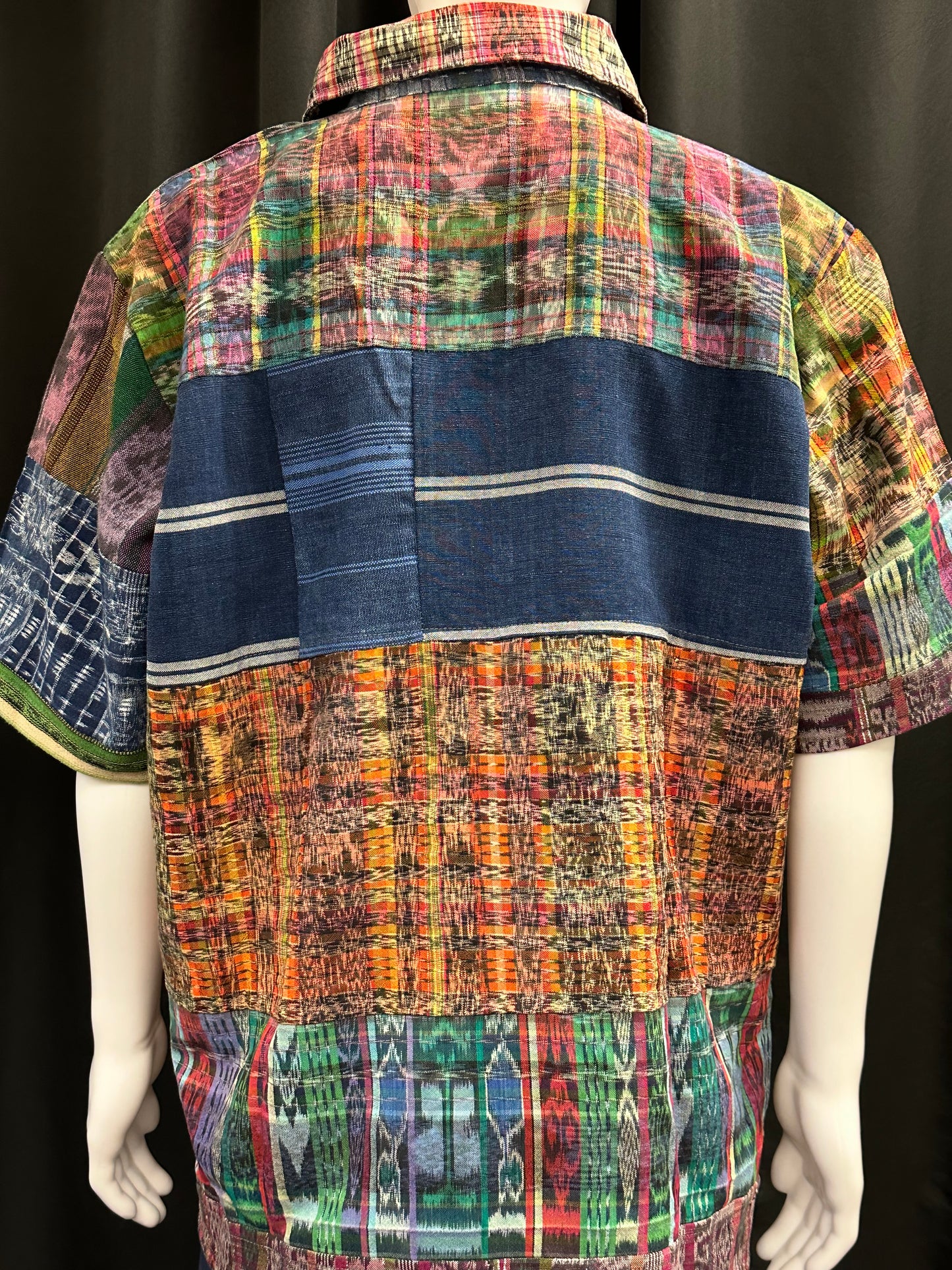 Men's Guatemalan Huipil Woven Shirt