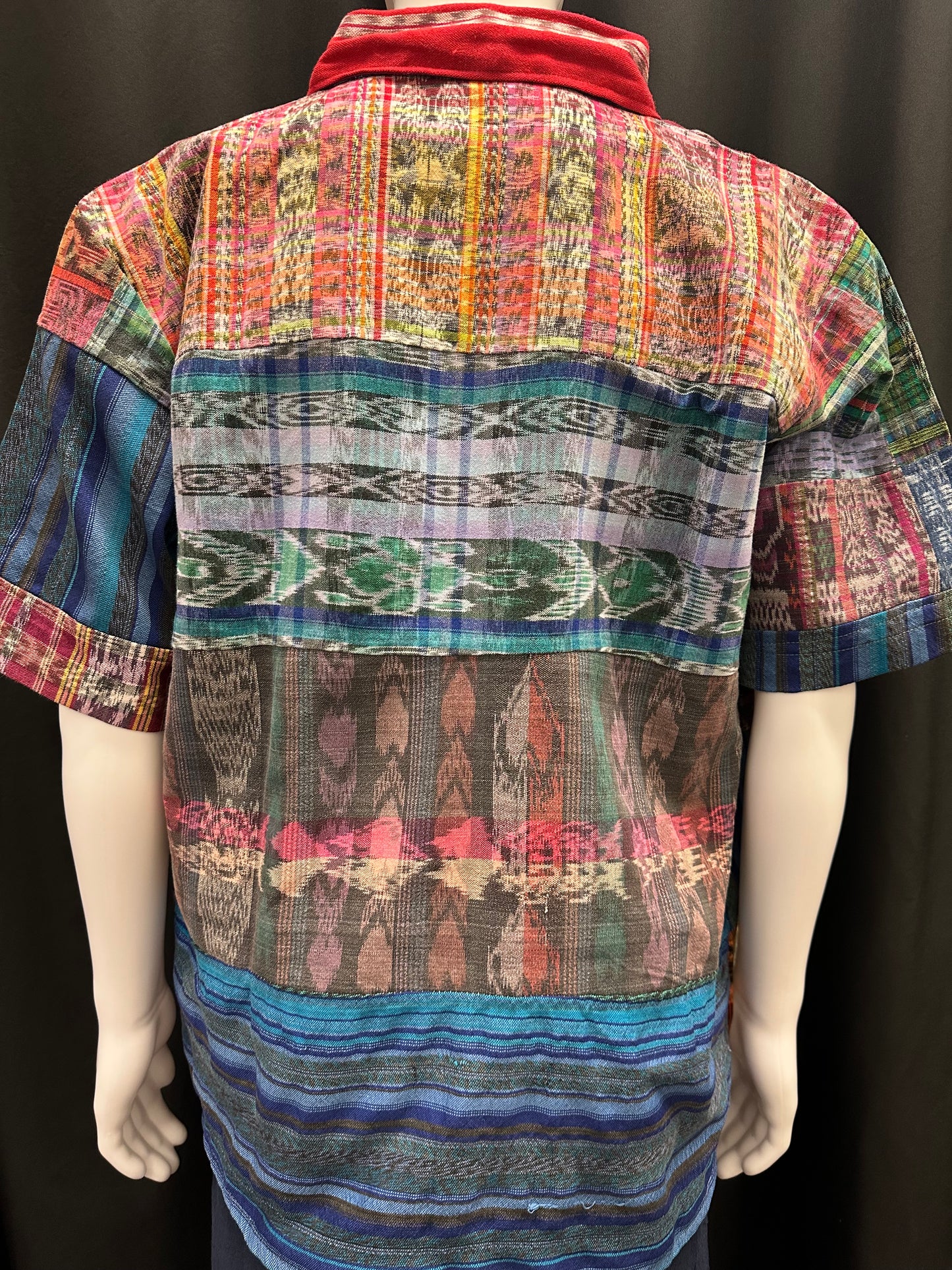 Men's Guatemalan Huipil Woven Shirt