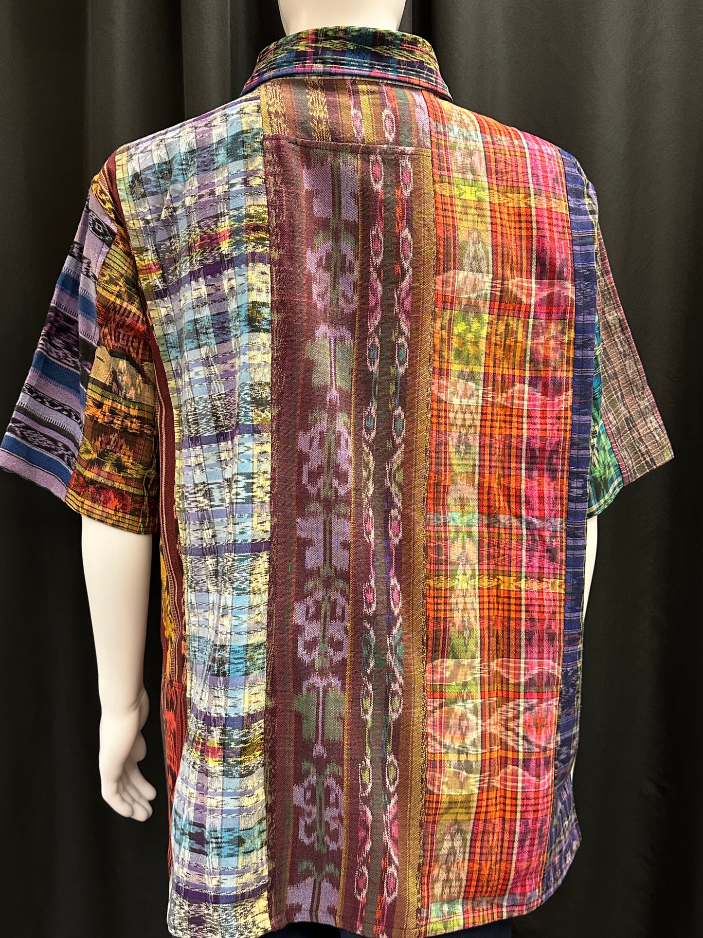 Men's Guatemalan Huipil Woven Shirt