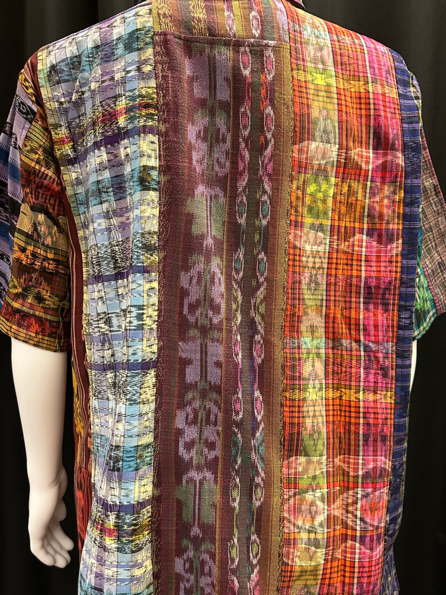 Men's Guatemalan Huipil Woven Shirt