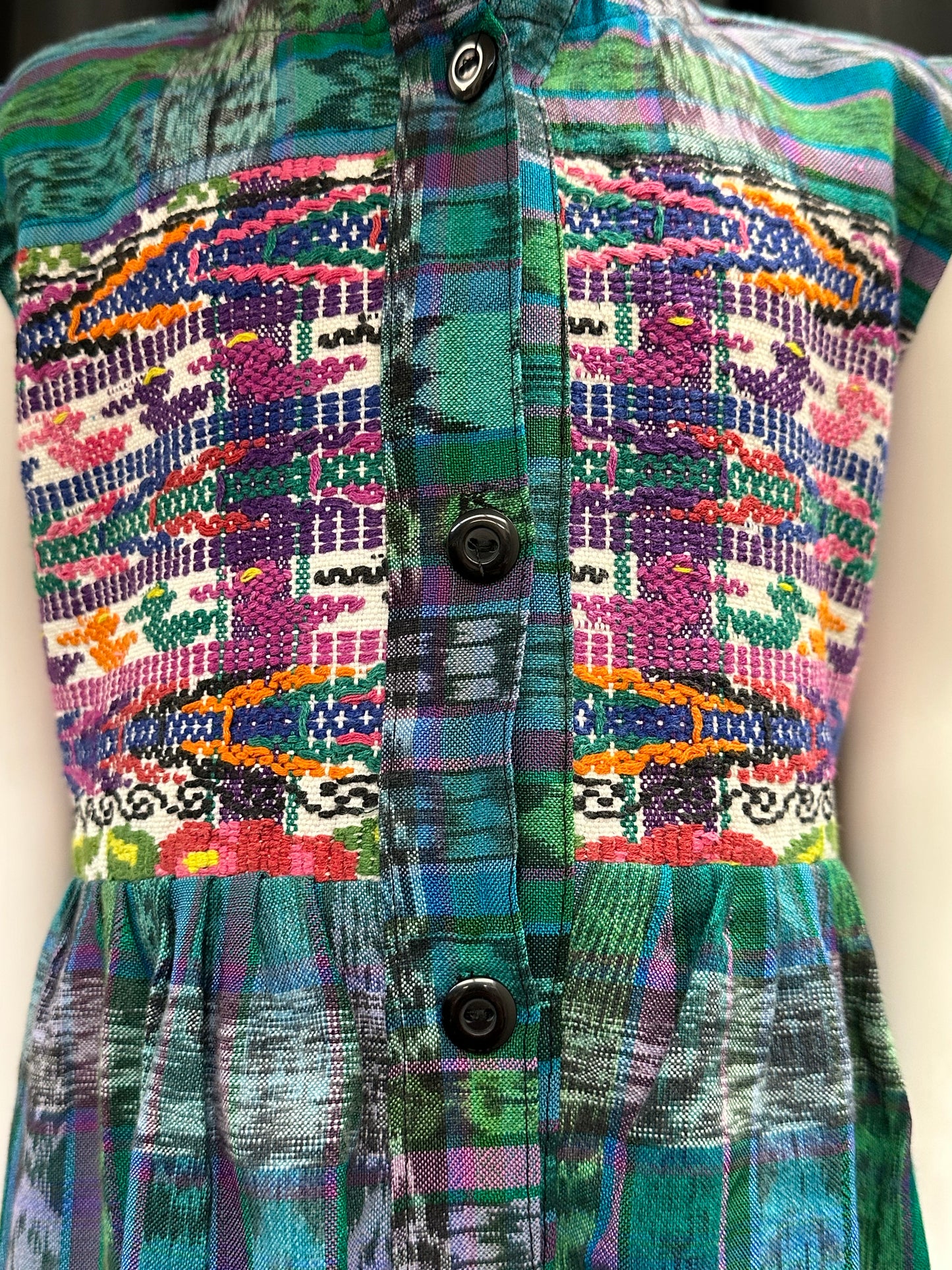 Girl's Guatemalan Embroidered Dress