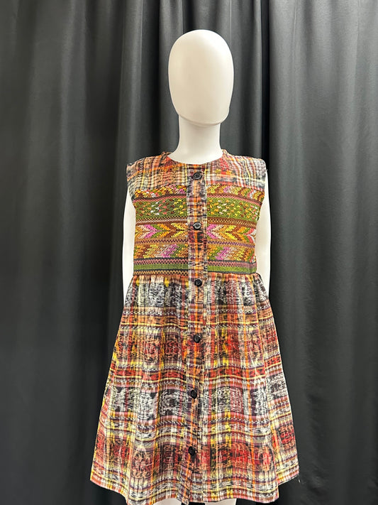 Girl's Guatemalan Embroidered Dress