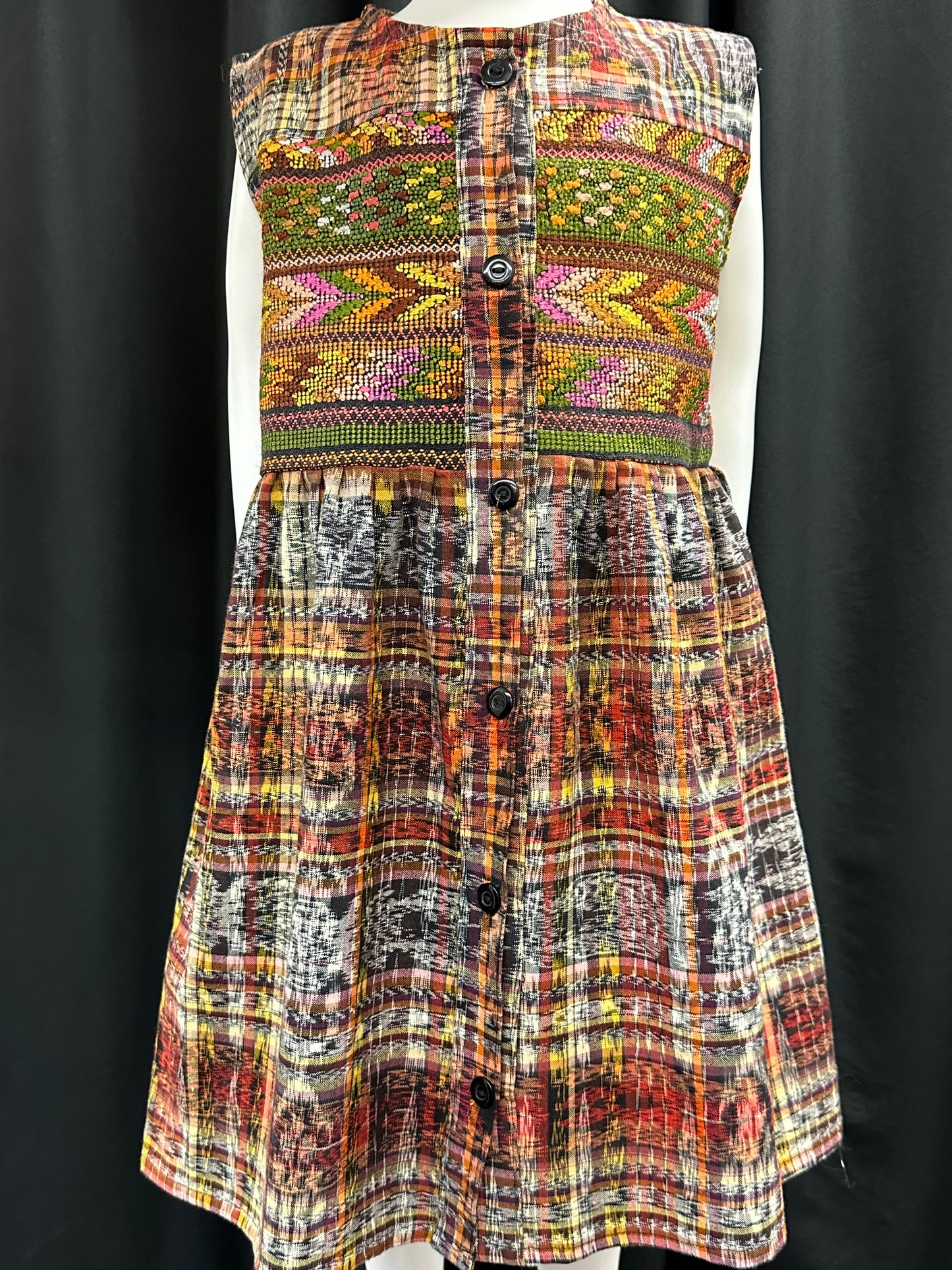 Girl's Guatemalan Embroidered Dress