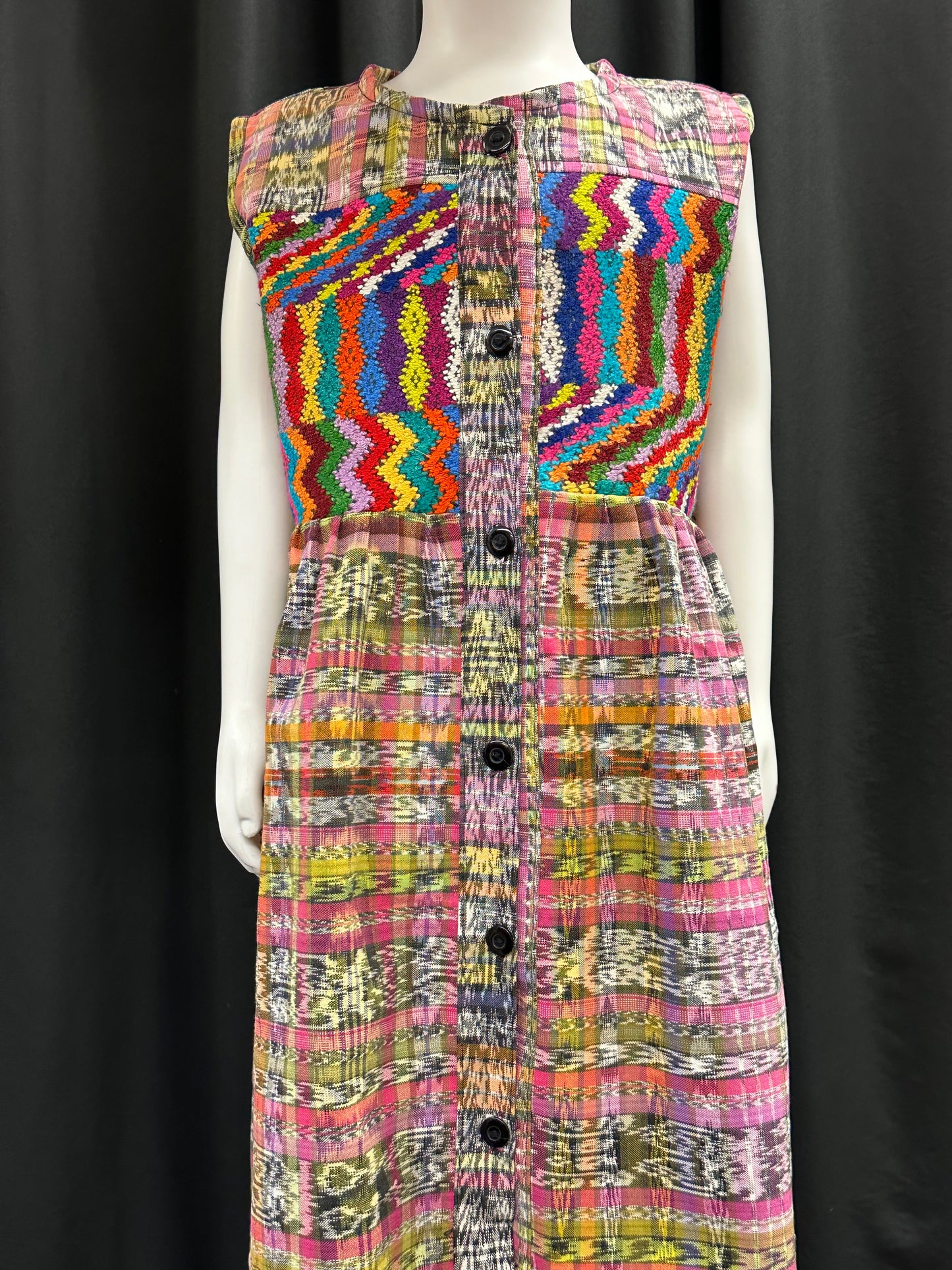 Girl's Guatemalan Embroidered Dress