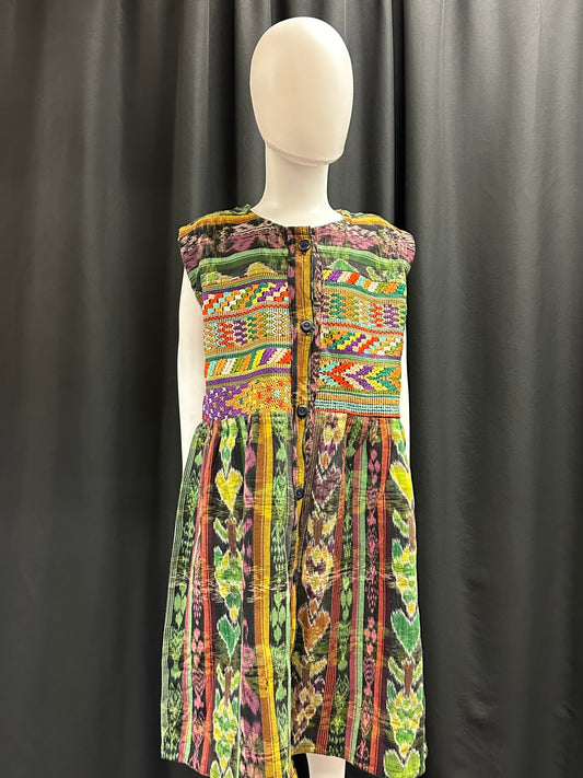 Girl's Guatemalan Embroidered Dress