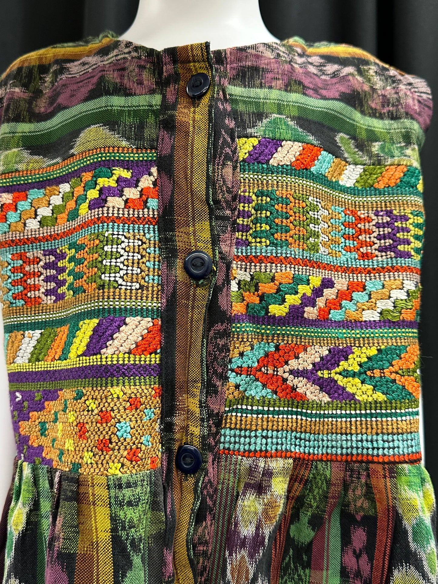 Girl's Guatemalan Embroidered Dress