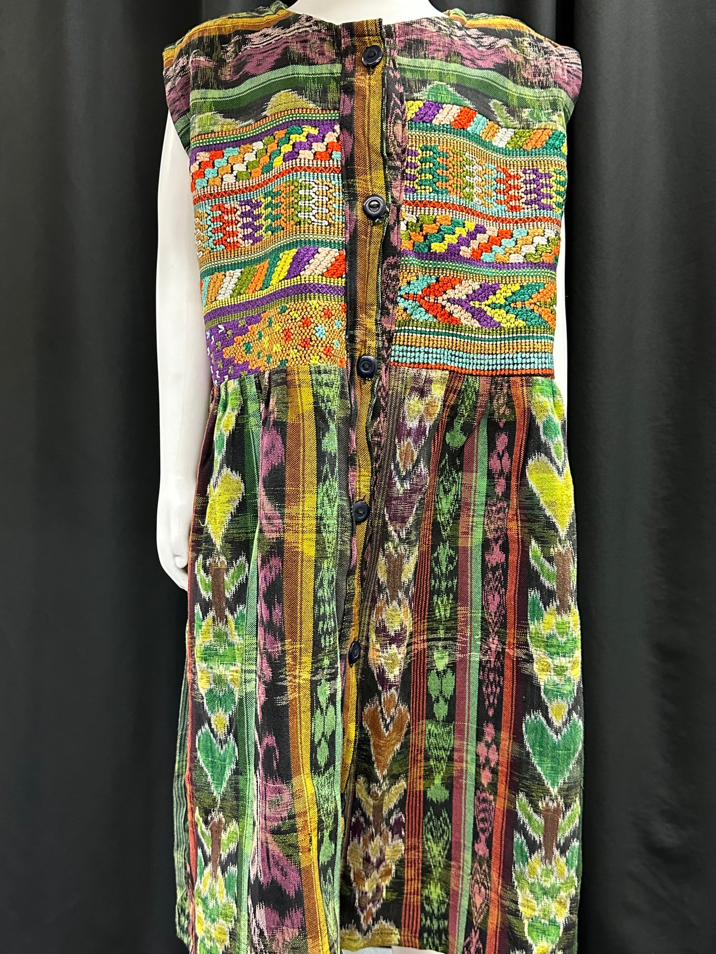 Girl's Guatemalan Embroidered Dress