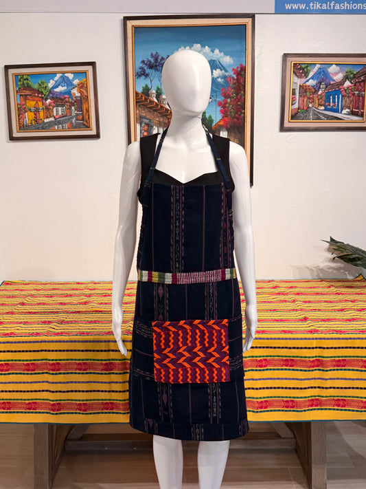 Guatemalan Hand Woven Apron with Pockets