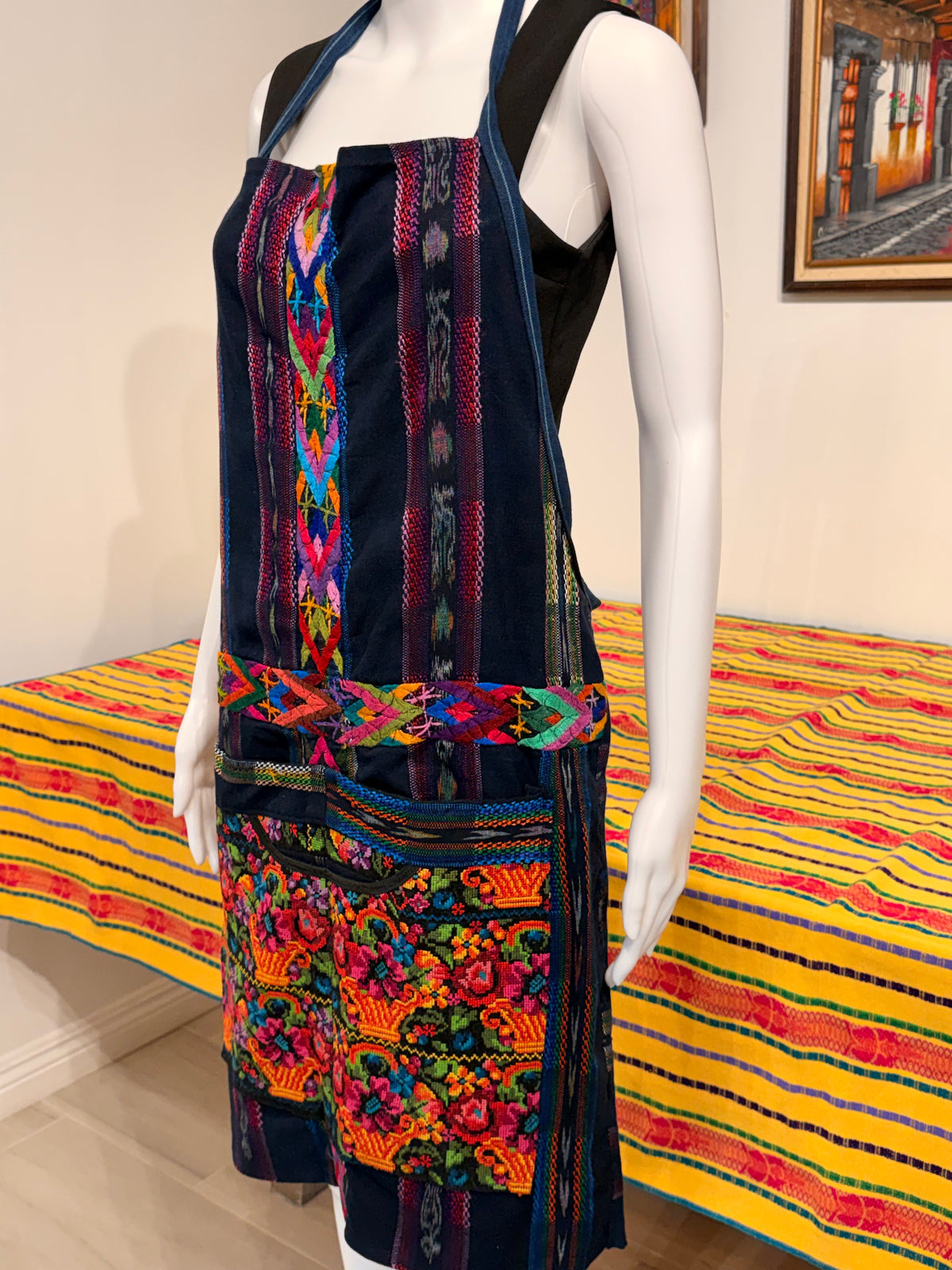 Guatemalan Hand Woven Aprons with Pockets