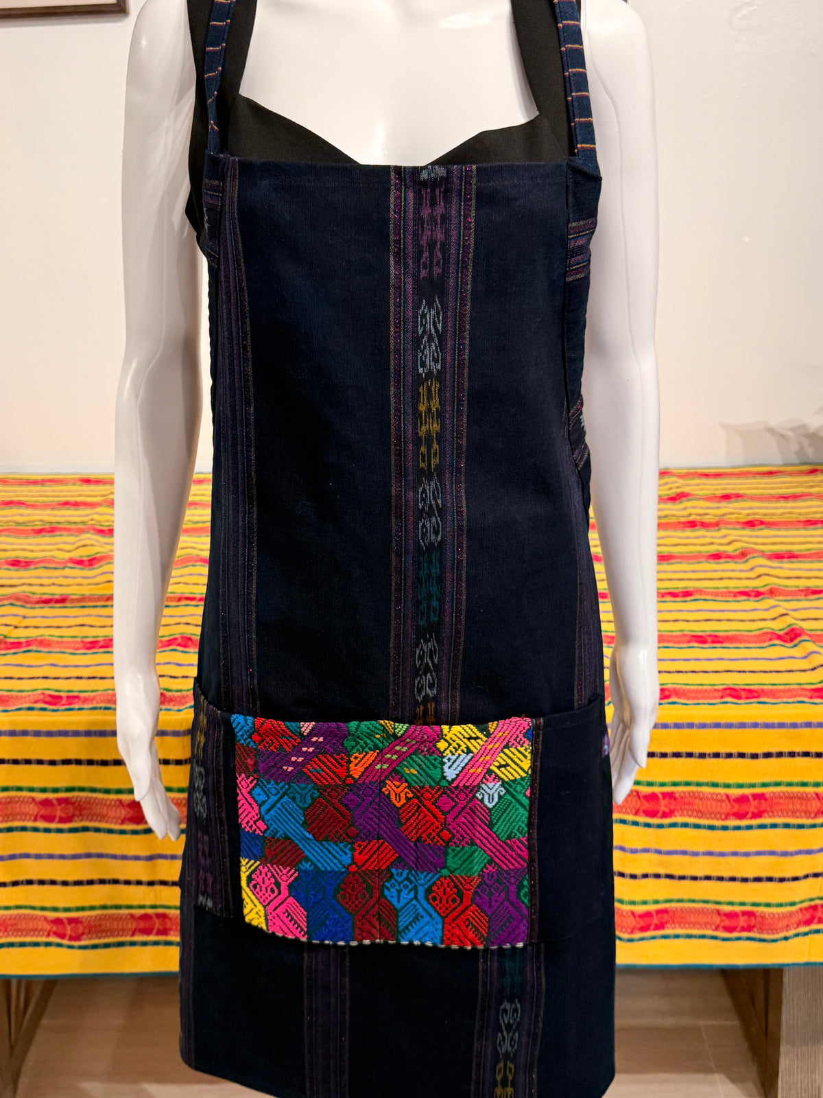 Guatemalan Hand Woven Apron with Pockets