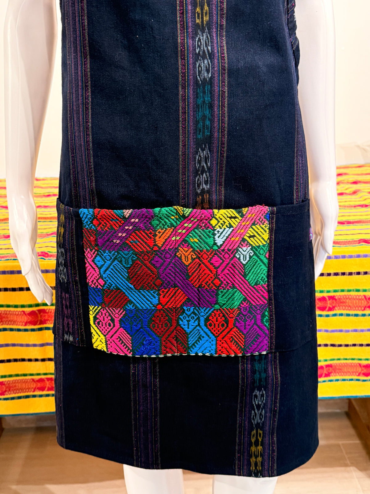 Guatemalan Hand Woven Apron with Pockets