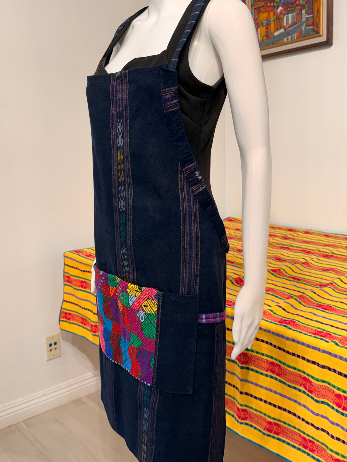 Guatemalan Hand Woven Apron with Pockets