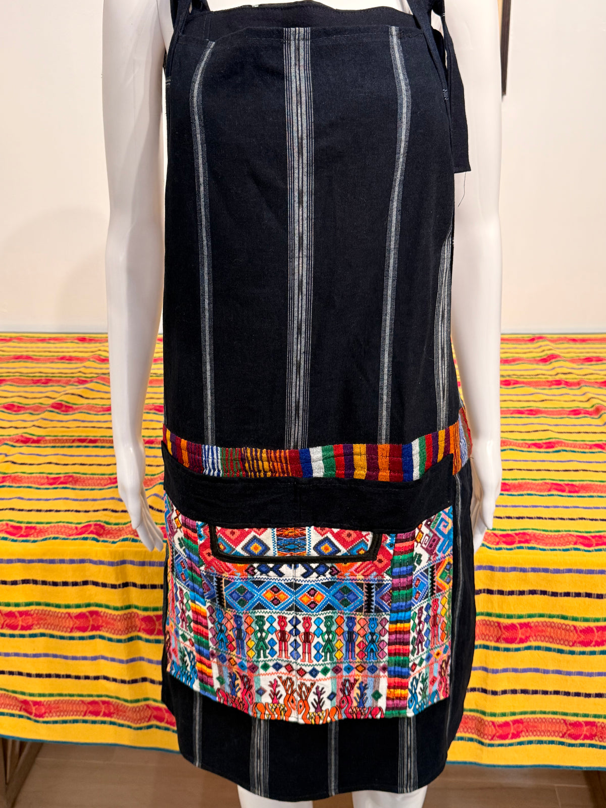 Guatemalan Hand Woven Apron with Pockets