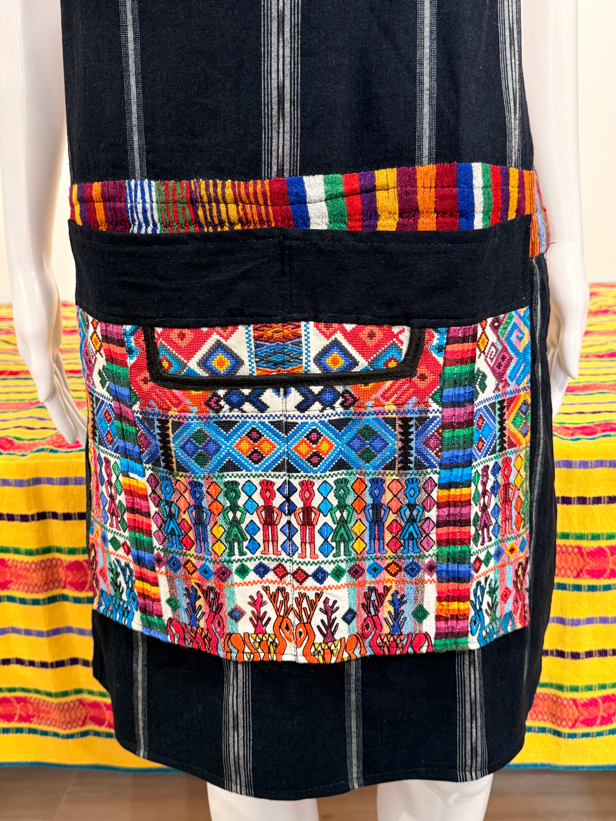 Guatemalan Hand Woven Apron with Pockets