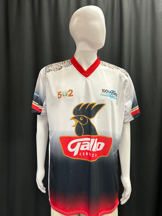 Men's Guatemalan Gallo Beer Jersey with Logo