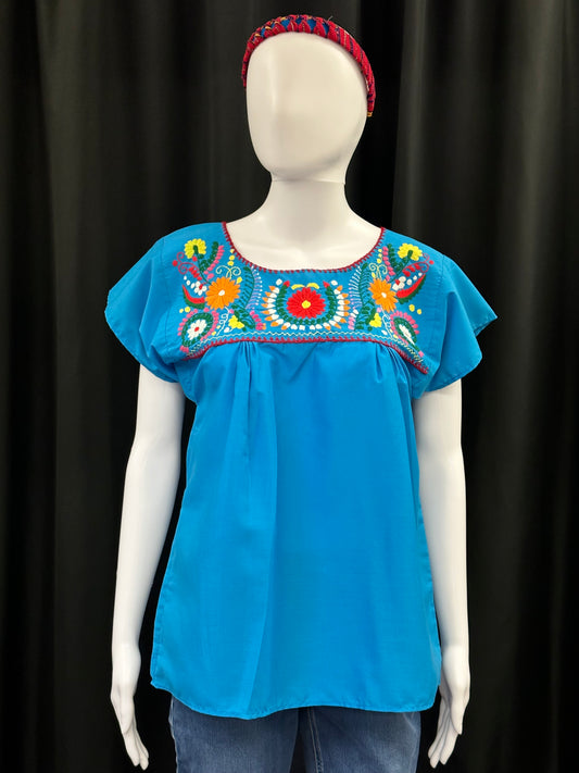 Women's Mexican Embroidered Top