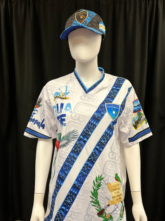 Guatemalan Jersey with National Seal and El Quetzal