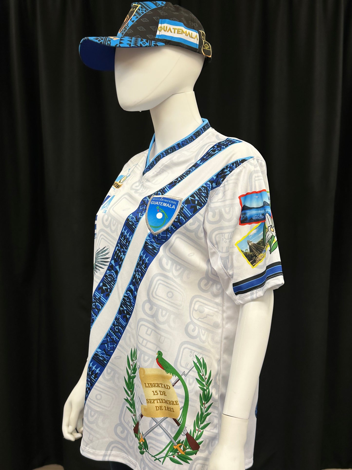 Guatemalan Jersey with National Seal and El Quetzal