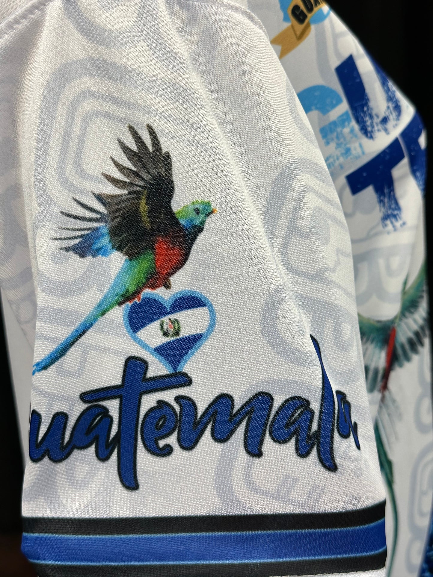 Guatemalan Jersey with National Seal and El Quetzal