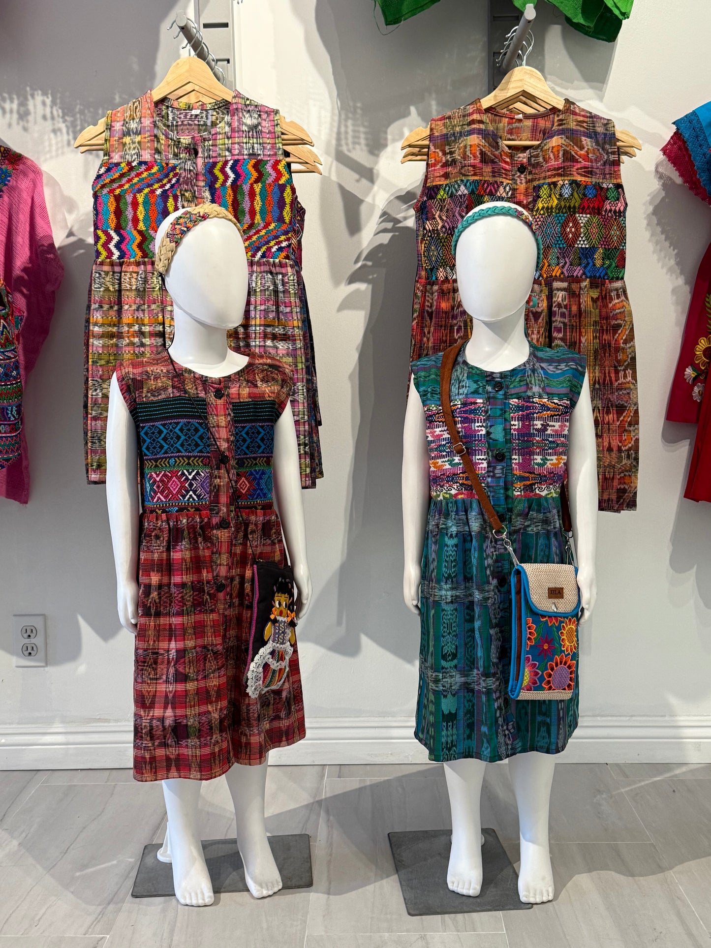 Girl Embroidered Guatemalan Dress