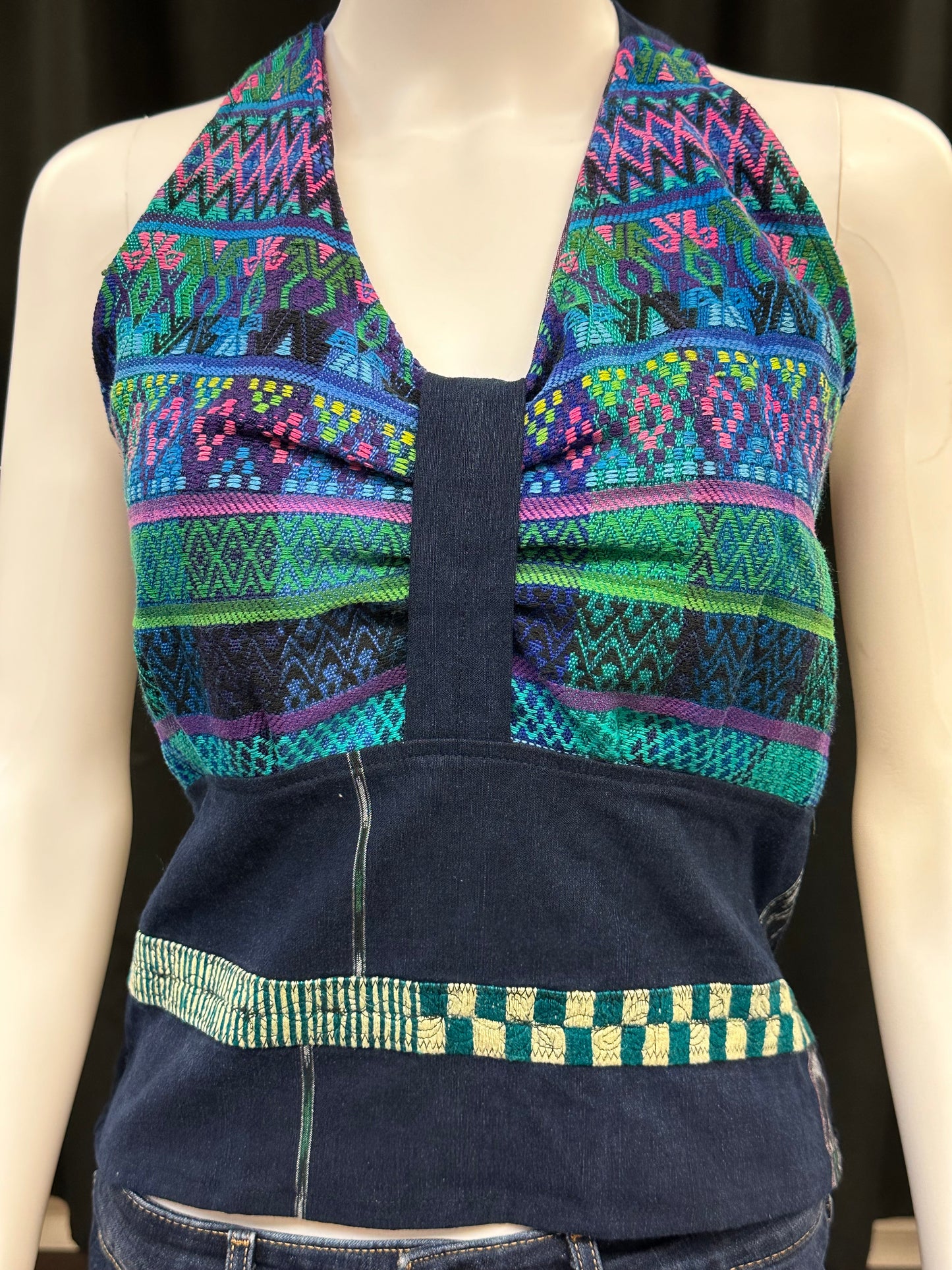 Women's Guatemalan Handwoven Strapless Huipil