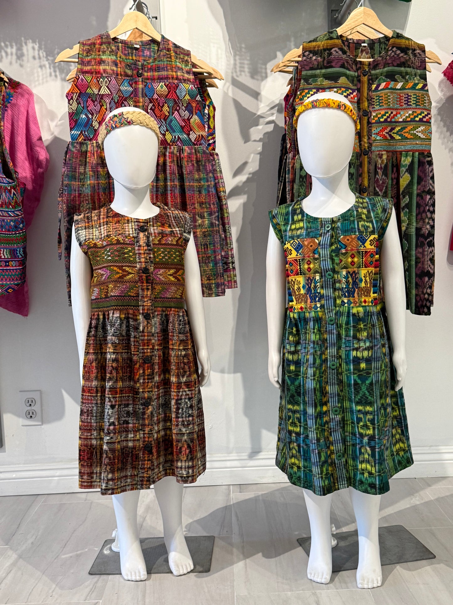 Guatemalan Girl Embroidered Dress
