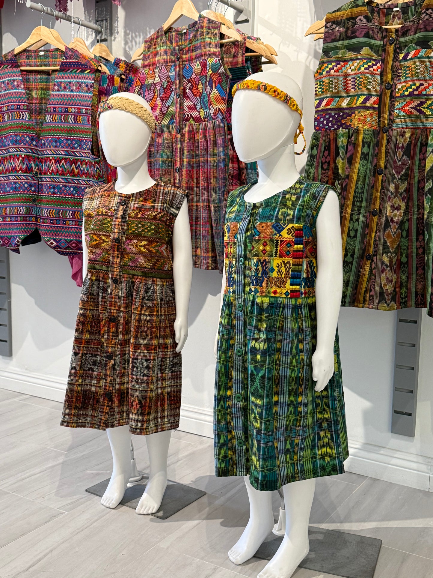Girl Embroidered Guatemalan Dress