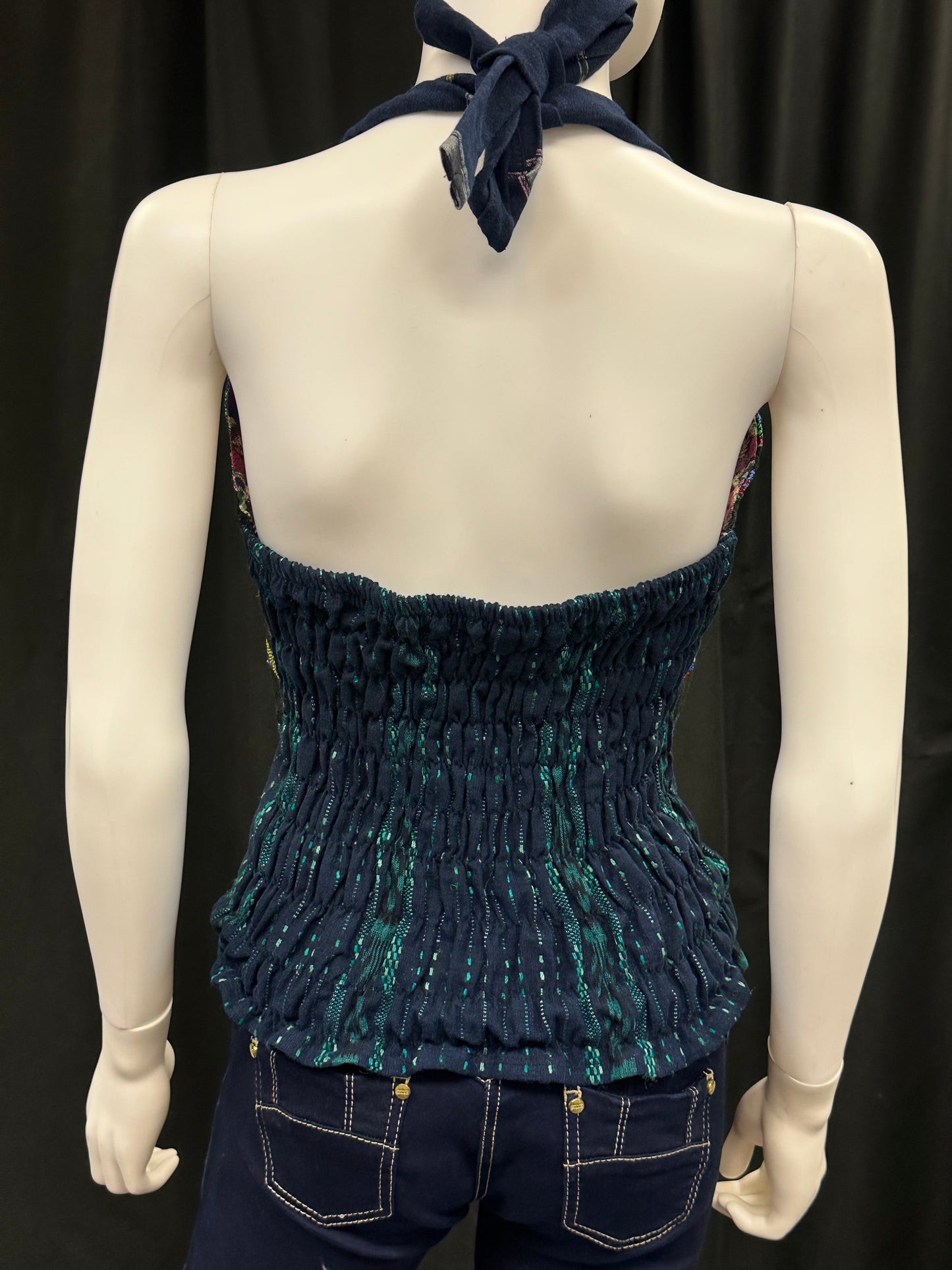 Women's Guatemalan Handwoven Strapless Huipil Top