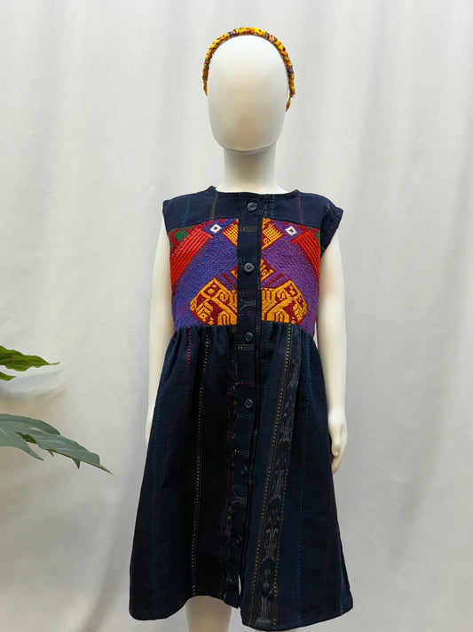 Girl Guatemalan Handwoven Dress