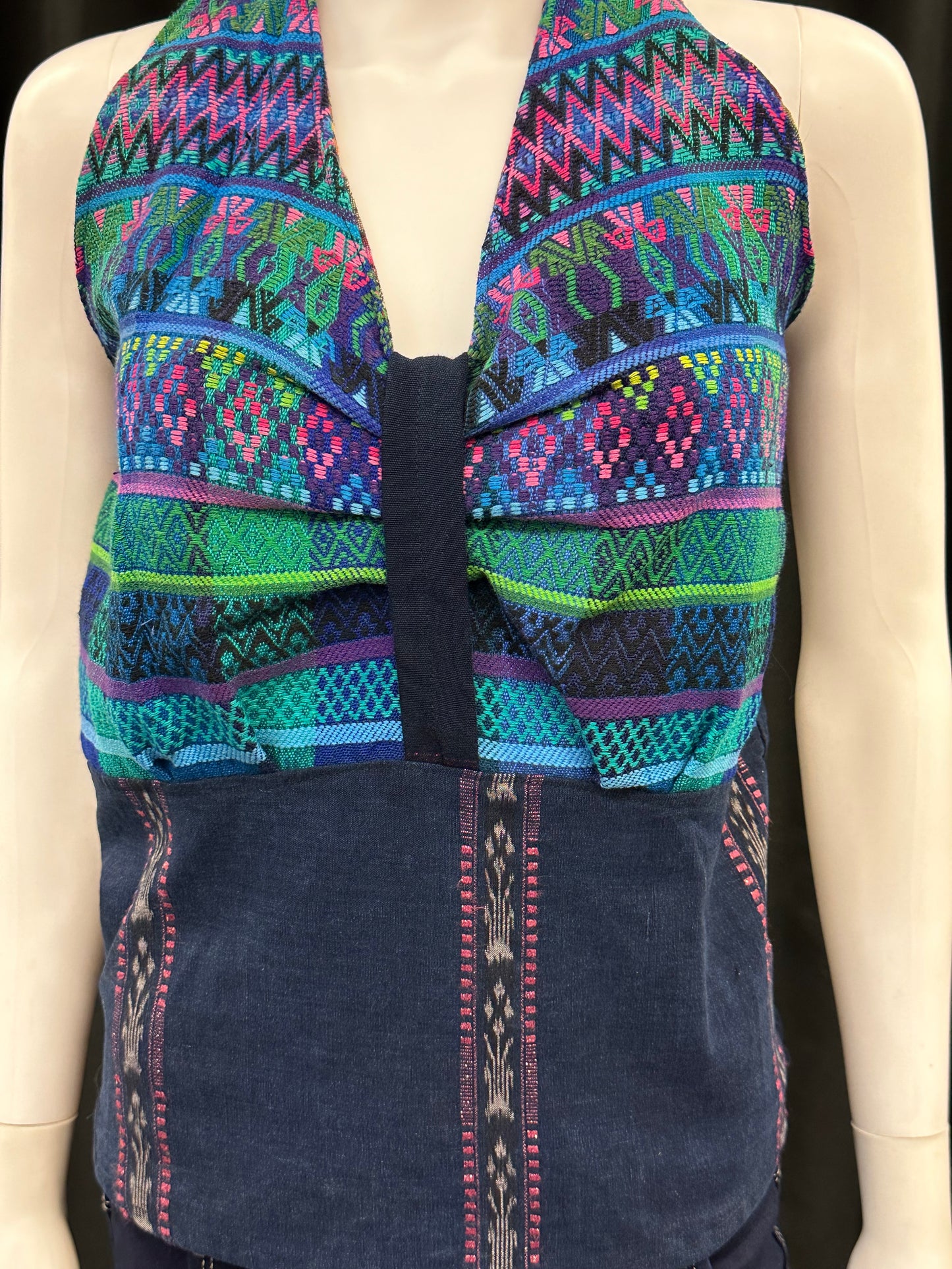 Women's Guatemala Handwoven Strapless Huipil Top