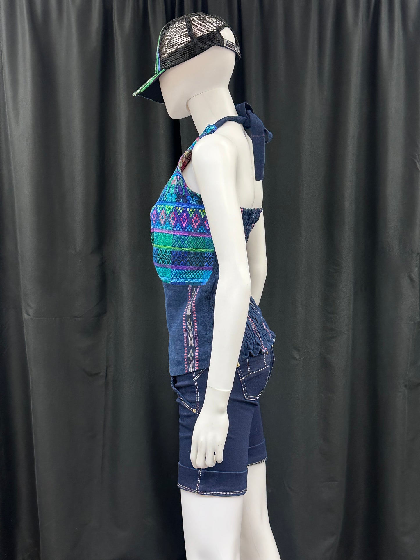 Women's Guatemala Handwoven Strapless Huipil Top