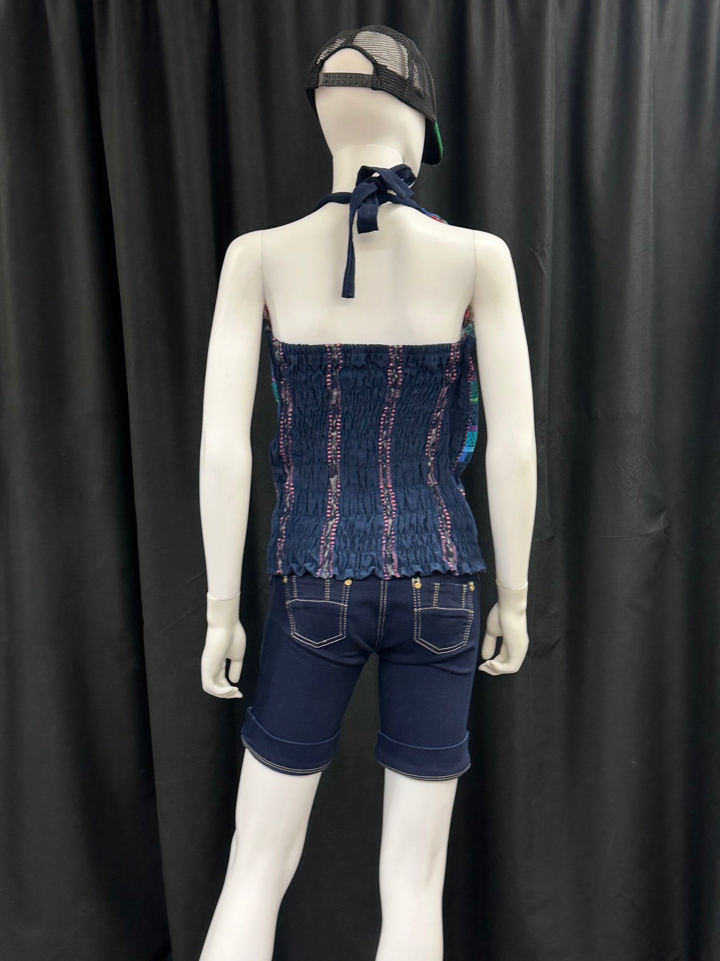 Women's Guatemala Handwoven Strapless Huipil Top