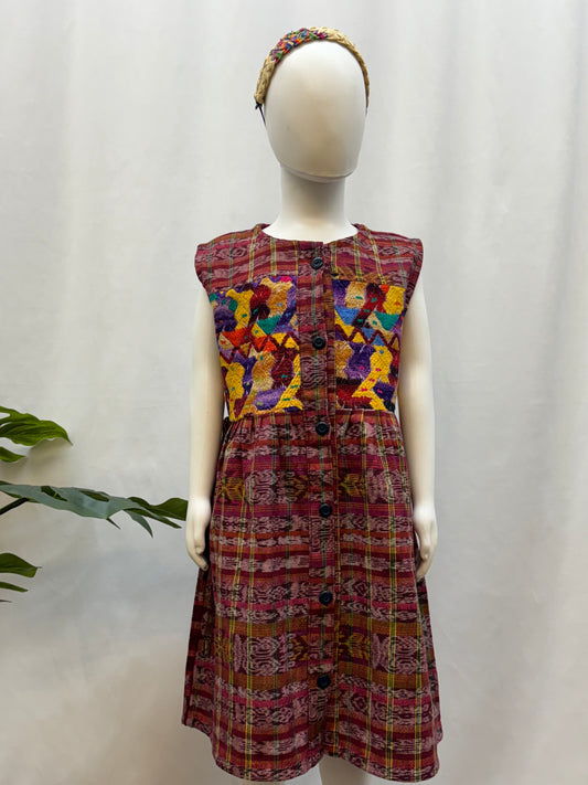 Girl Guatemalan Handwoven Dress