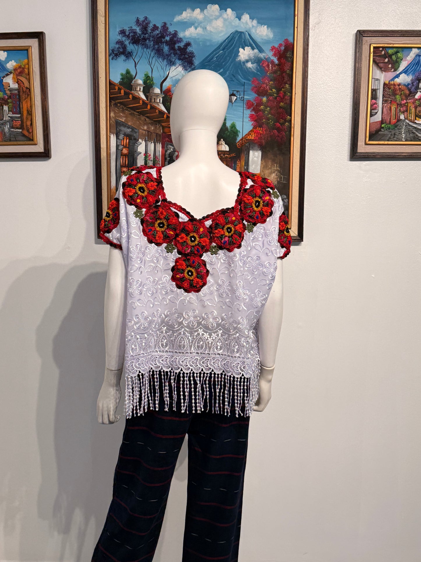 Women's Embroidered Sik Blouse